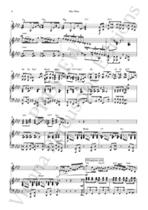 Afro Blue – sample page - vibraphone & piano