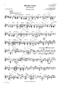 3 Pieces on 2 Instruments for 1 Player – sample page - vibraphone solo