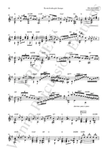 3 Pieces on 2 Instruments for 1 Player – sample page - vibraphone solo