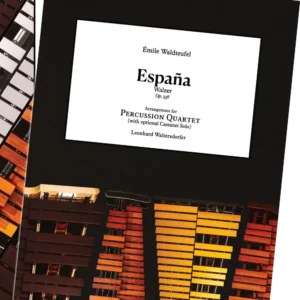 España – Percussion Ensemble – after Émile Waldteufel – Vienna Percussion Editions