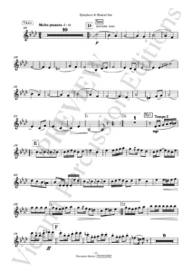 Florentiner Marsch – sample page - percussion ensemble