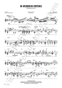 O Grande Amor – sample page - vibraphone solo