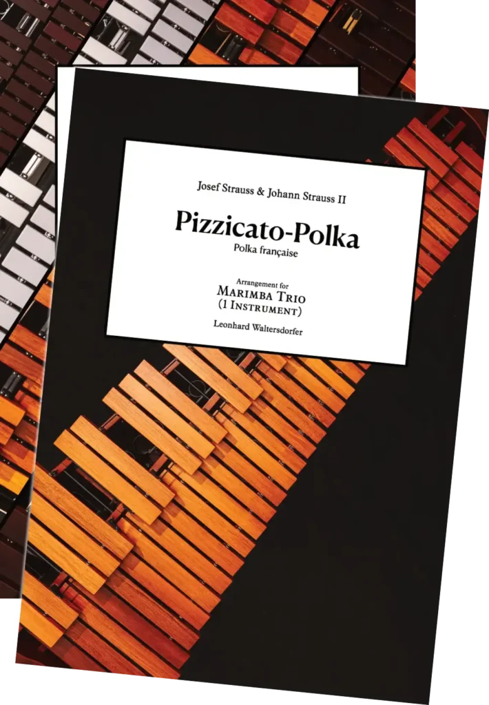 Pizzicato Polka – Percussion Ensemble – after Josef & Johann Strauss – Vienna Percussion Editions