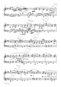 Threnos – sample page - marimba solo