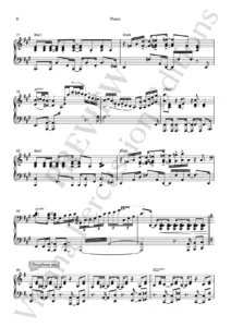 Times Like These – sample page - vibraphone & piano