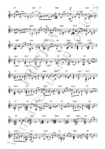 Waltz for Debby – sample page - vibraphone solo